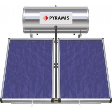 Pyramis 200Lt / 4m² Ηλιακός Θερμοσίφωνας Επιλεκτικού συλλέκτη Τριπλής Ενέργειας (026001405) 